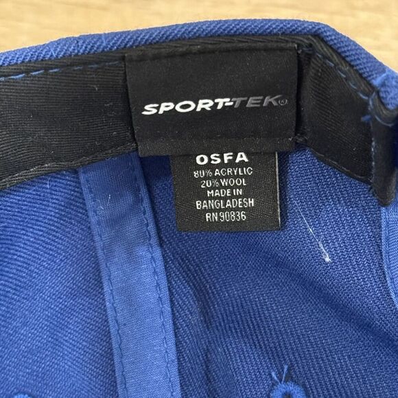 Slik Chix Womens Blue Baseball Hat OSFA Adjustable Wool Blend Girl Boss Feminist - Picture 11 of 12